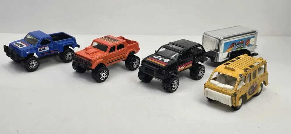Vintage Tootsie Toy Trucks/Bus Diecast Lot